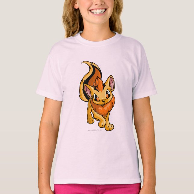 T-shirt Xweetok Orange (Devant)