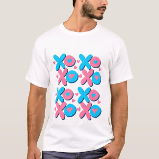 T-shirt xxxxxxxx xoxo Jeu d'amour et de vie