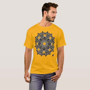 T-shirt Xylographique Octa Glyph