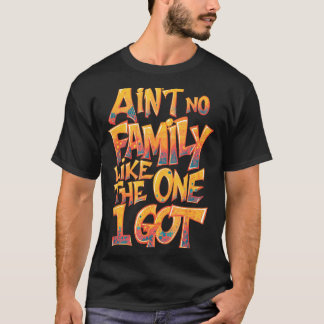 T-shirt Y a pas de famille comme celle que j'ai réunion de