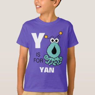 T-shirt Y est pour Yip-Yips Ajouter Votre Nom