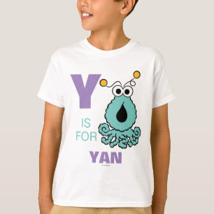 T-shirt Y est pour Yip-Yips Ajouter Votre Nom