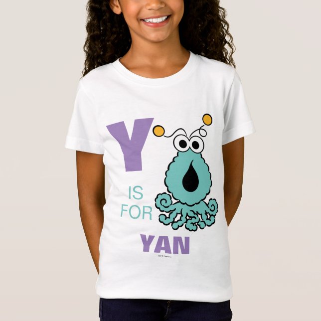 T-Shirt Y est pour Yip-Yips | Ajouter Votre Nom (Devant)