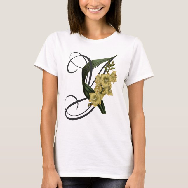 T-shirt Y initial, Yucca (Devant)