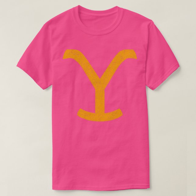 T-shirt Y jaune (Design devant)