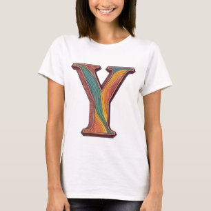 T-shirt 'Y' non rétro