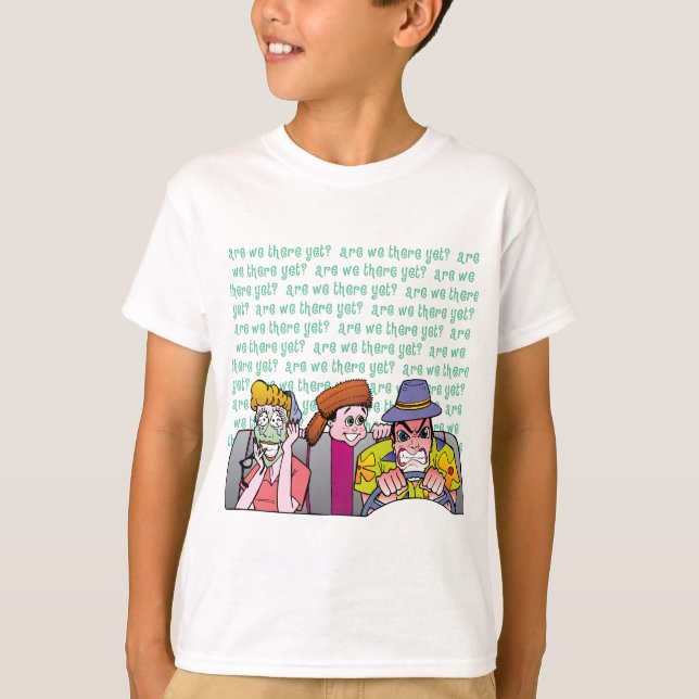 T-shirt Y sommes-nous déjà ? (Devant)