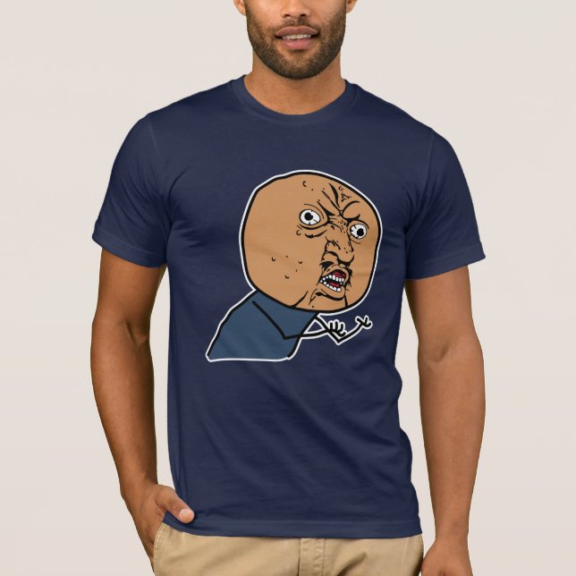 T-SHIRT Y U NON ? (Devant)