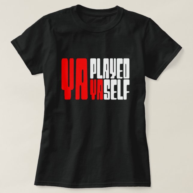 T-shirt Ya Joué Yaself (Design devant)