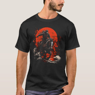 T-shirt Yabusame Tir à l'arc à cheval Guerrier samouraï Ja