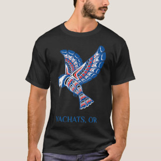 T-shirt Yachat Oregon Amérindien Kingfisher