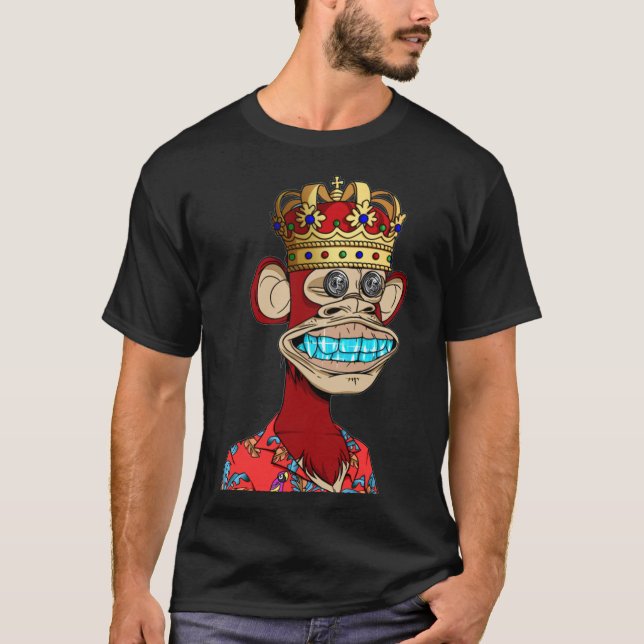 T-shirt Yacht Club 6444 Classic Bored Ape (Devant)
