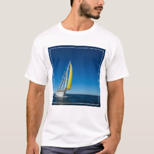 T-shirt Yacht naviguant l'Australie du sud de