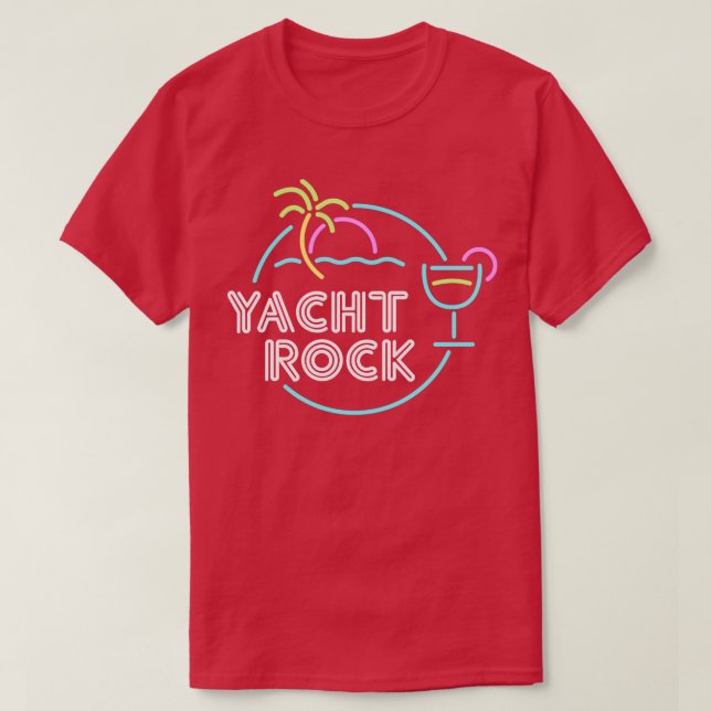 T-shirt Yacht Rock (Design devant)