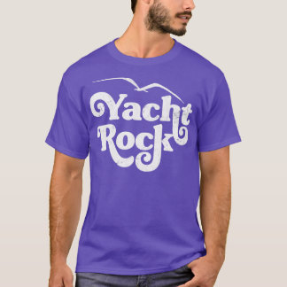 T-shirt Yacht Rock Retro Faded Design de ventilateur esthé