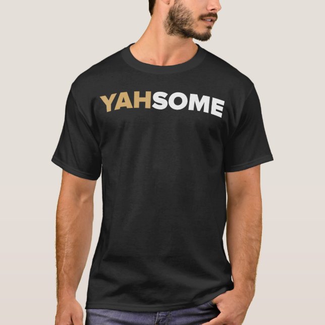 T-shirt Yahsome Hebrew Yahuah YHWH girl (Devant)
