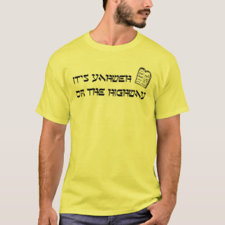 T-shirt Yahweh ou la route
