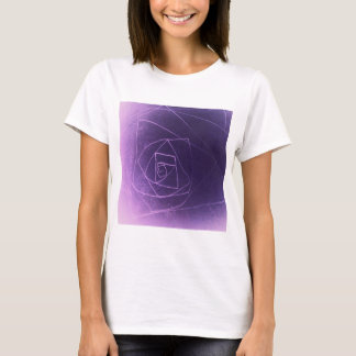 T-shirt Yaie violet couleur spirituelle