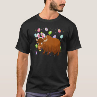 T-shirt Yak Bunny Easter Egg  Funny Yak Easter Sunday