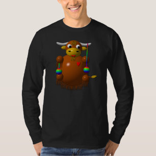 T-shirt Yak jouant avec des Yo-Yo
