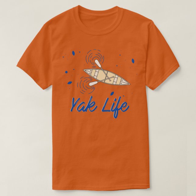T-shirt Yak Life Kayak (Design devant)