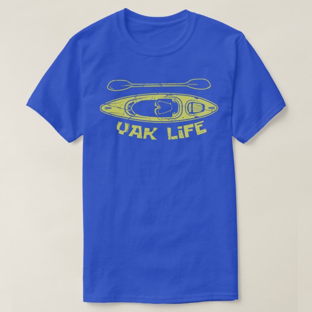 T-shirt Yak Life Kayaker Ou Cadeau Canoéiste (Design devant)
