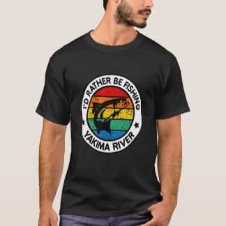 T-shirt Yakima River Washington State Trout Sunset Sunrise