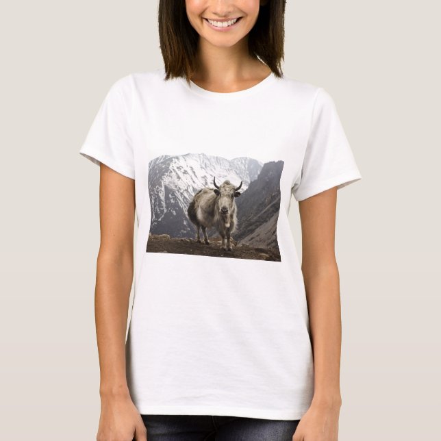 T-shirt Yaks au Népal (Devant)