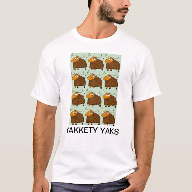 T-shirt Yaks de Yakkety (Devant)