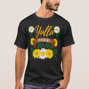 T-shirt Yalla Habibi Allons voir mon cher ami musulman ara