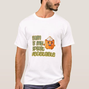 T-shirt Yam Is My Spirit Vegetable Classic