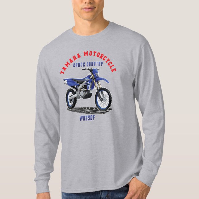 T-Shirt YAMAHA WR250F Custom Designer (Devant)