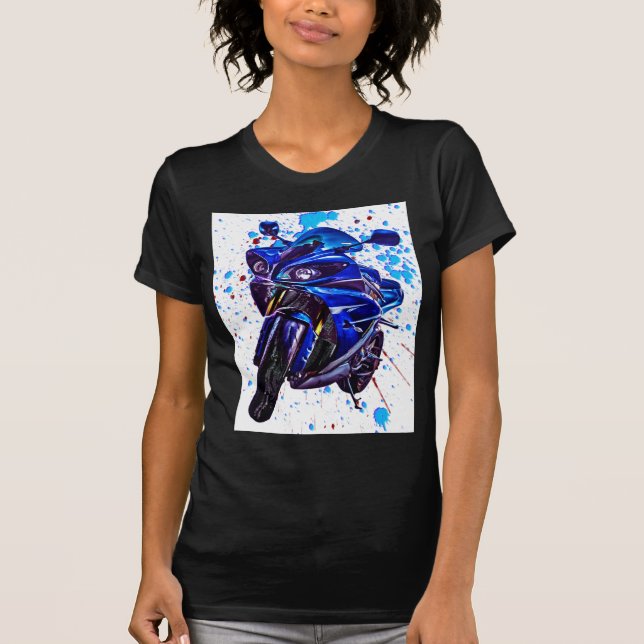 T-shirt Yamaha YZF R1 Imprimer (Devant)
