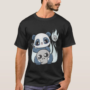 T-shirt Yami Kawaii Panda Avec Un Jouet D'Horreur Pour Jfa