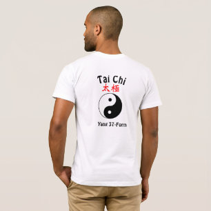 T-shirt Yang Tai Chi, Forme 37 