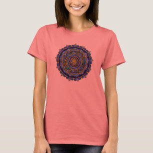 T-shirt Yantra bleu