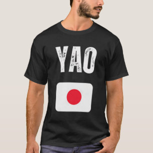 T-shirt Yao Japon Drapeau Voyage Souvenir japonais