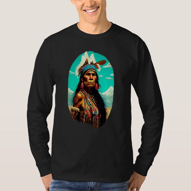 T-shirt Yaqui Nation Native American Yaqui Woman Indigenou (Devant)