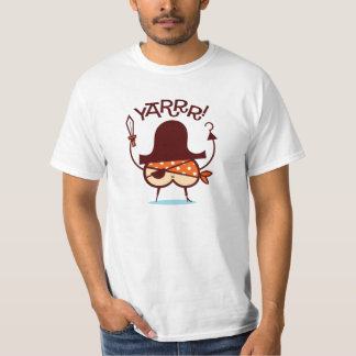 T-shirt YARRR ! Pièce en t de valeur de pirate de bout