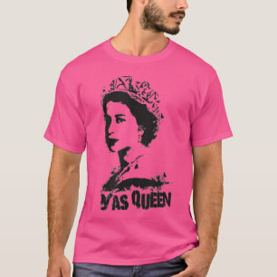 T-shirt YAS QUEEN d'Angleterre rend hommage à British Roya