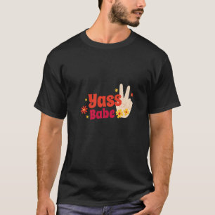 T-shirt Yass Babe Mains de paix Premium