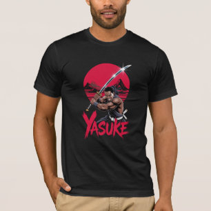 T-shirt Yasuke Samouraï Noir Ronin Africain