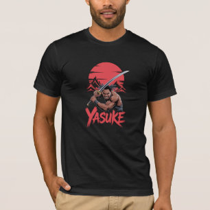 T-shirt Yasuke Samouraï Noir Ronin Africain
