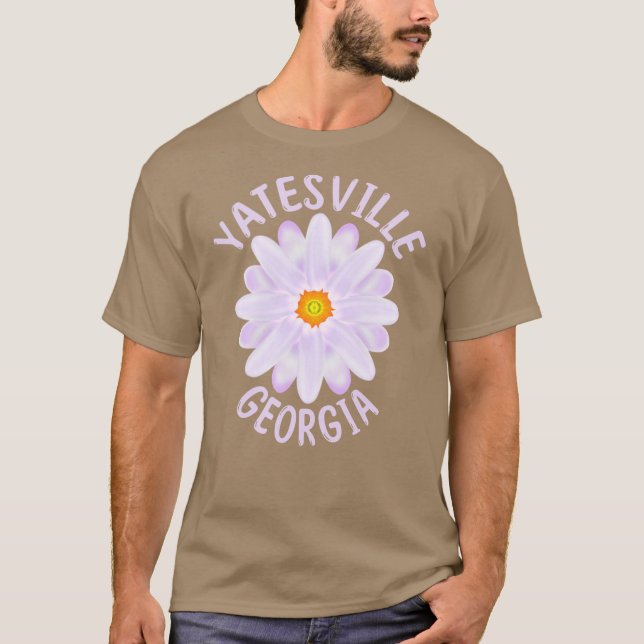 T-shirt Yatesville Géorgie 2 (Devant)
