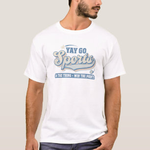 T-shirt Yay Go Sports Amusants Non Sports Vans Retro