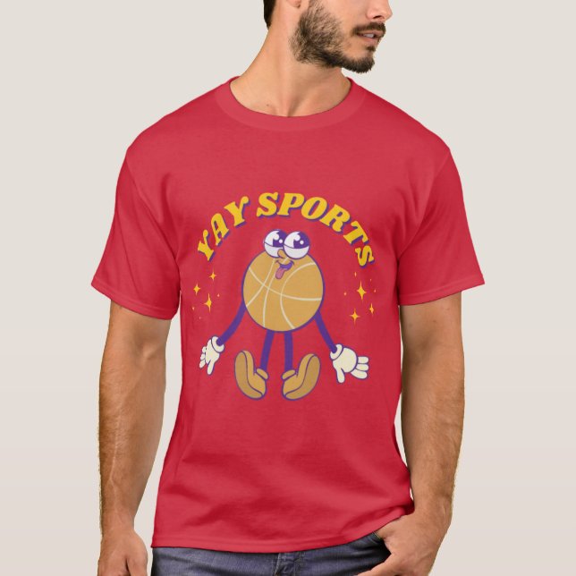 T-shirt Yay Sports Basketball Edition (Devant)