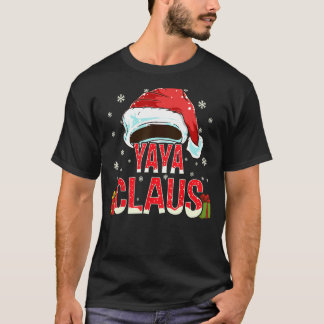 T-shirt Yaya Claus Groupe de Chemises Cadeaux Famille Corr