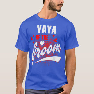 T-shirt Yaya du marié, tenue de mariage assortie à la mari