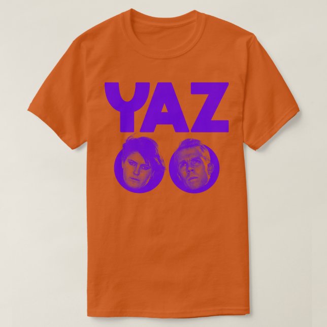 T-shirt Yazoo 80s Synth Fan Art (Design devant)