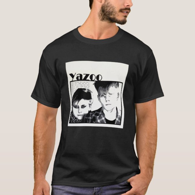T-shirt Yazoo  Yaz - Dont Go Classic  (Devant)